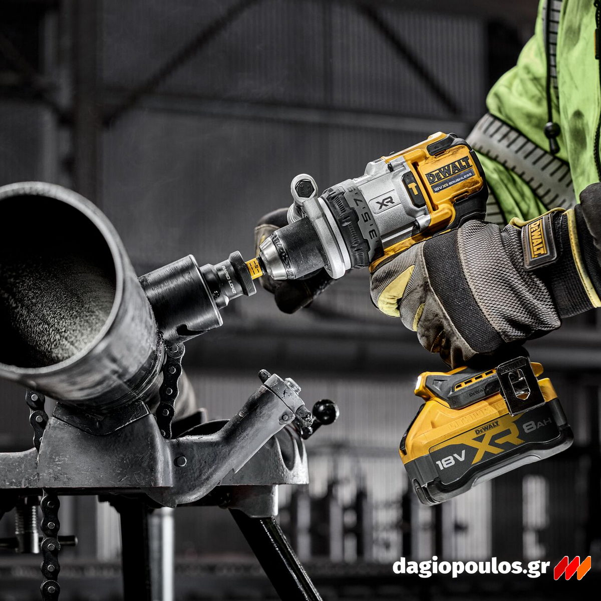 DeWalt DCD1007NT-XJ Brushless Κρουστικό Δραπανοκατσάβιδο Μπαταρίας 18V Li-Ion SOLO Με Βαλίτσα T-Stak