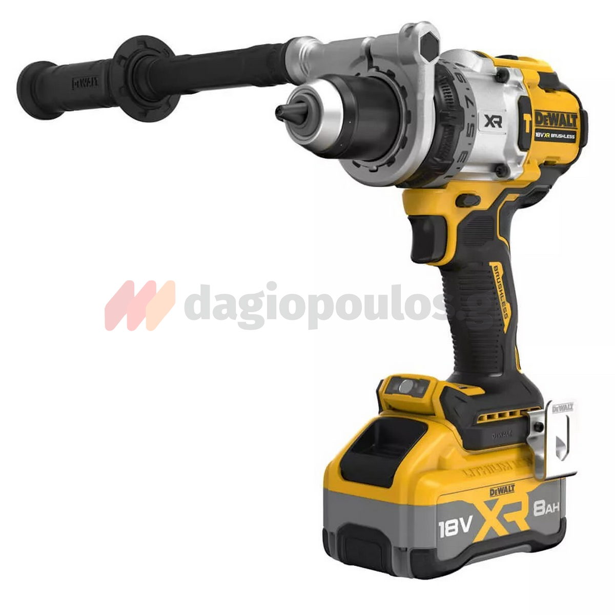 DeWalt DCD1007WW1T-QW Brushless Δραπανοκατσάβιδο Κρουστικό Μπαταρίας 18V Li-Ion Με Μπατ.8.0Ah - Φορτιστή - Βαλίτσα T-Stak