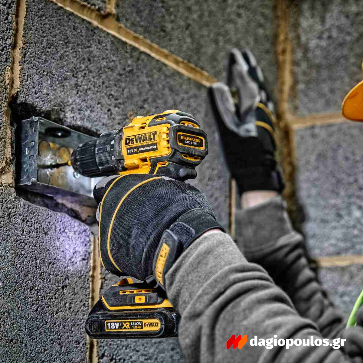 DeWalt DCD777S2T-QW Brushless Δραπανοκατσάβιδο Μπαταρίας 18V XR Με 2 Μπαταρίες 1.5Ah Li-Ion - Βαλίτσα