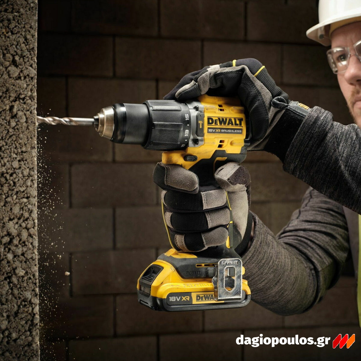 DeWalt DCD799D2T-QW Brushless Κρουστικό Δραπανοκατσάβιδο 18V Li-Ion 74Nm Με 2 Μπαταρίες 2.0Ah-Βαλίτσα