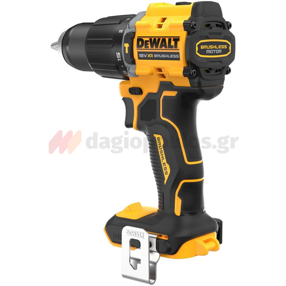 DeWalt DCD799NT-XJ Brushless Κρουστικό Δραπανοκατσάβιδο Μπαταρίας 18V Li-Ion 74Nm SOLO Με Βαλίτσα T-Stak