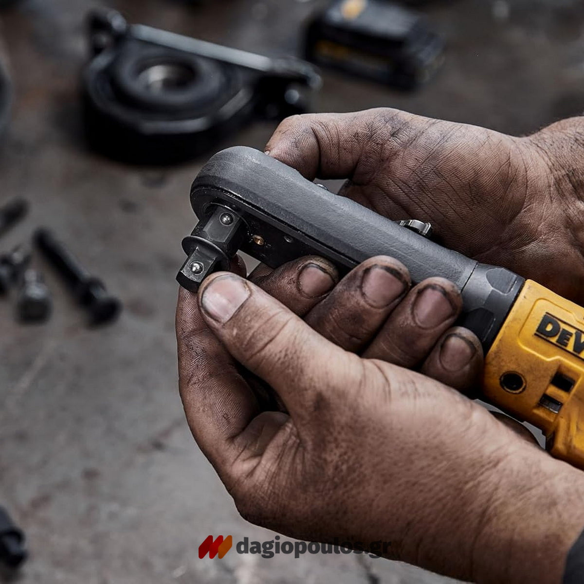 DeWalt DCF510E2G-QW Brushless Καστάνια Μπαταρίας 18V Li-Ion 1/2" 3/8" Με 2 Μπατ.1.7Ah - Φορτιστή - Βαλίτσα