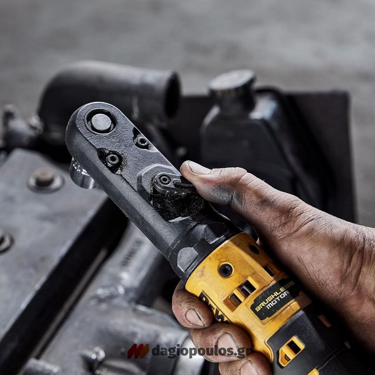 DeWalt DCF510E2G-QW Brushless Καστάνια Μπαταρίας 18V Li-Ion 1/2" 3/8" Με 2 Μπατ.1.7Ah - Φορτιστή - Βαλίτσα