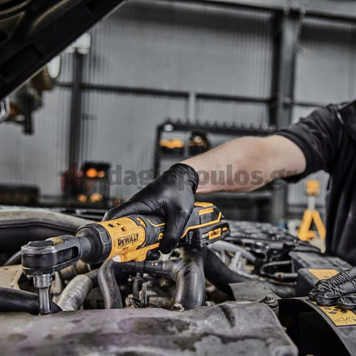 DeWalt DCF512D1G-QW Brushless Καστάνια Μπαταρίας 1/2" 95NMm 18V Li-Ion Με Μπατ.2.0Ah-Φορτιστής-Αφρώδης Βάση Φύλαξης