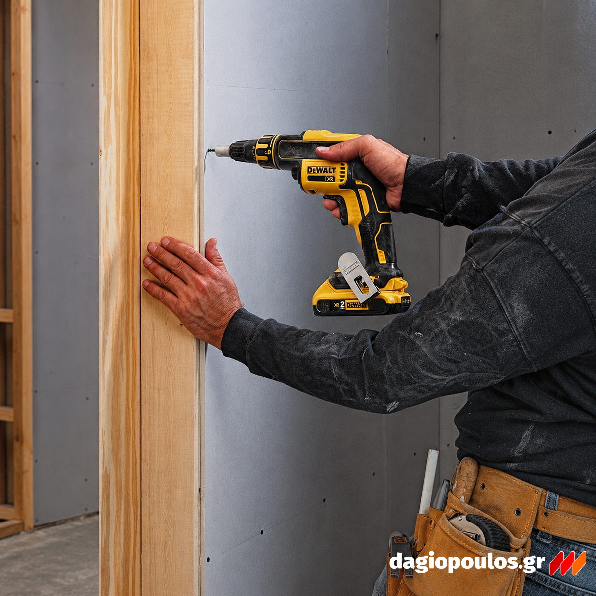 DeWalt DCF620D2-QW Brushless Κατσαβίδι Γυψοσανίδας Μπαταρίας 18V Li-Ion Με 2 Μπατ.2.0Ah - Φορτιστή - Βαλίτσα T-Stak
