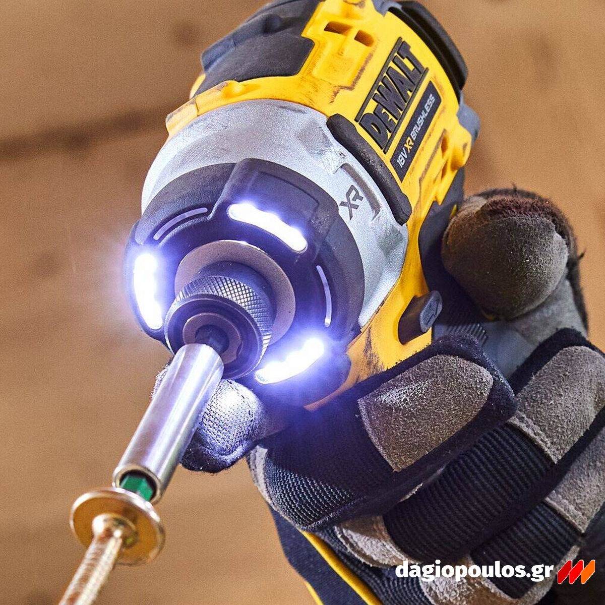 DeWalt DCF860NT-XJ Brushless Παλμικό Κατσαβίδι Μπαταρίας 18V Li-Ion 1/4" SOLO Με Βαλίτσα T-STAK