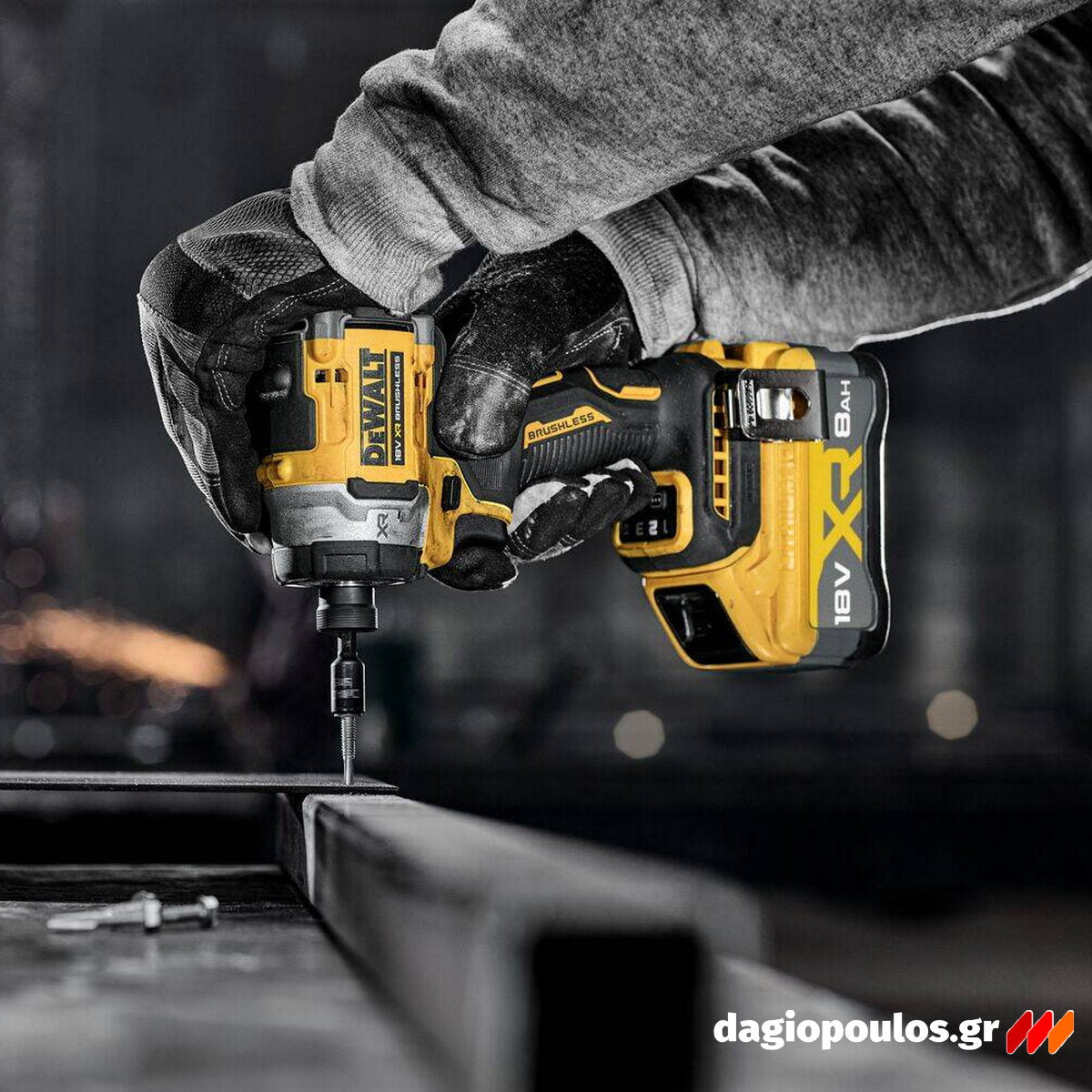 DeWalt DCF860NT-XJ Brushless Παλμικό Κατσαβίδι Μπαταρίας 18V Li-Ion 1/4" SOLO Με Βαλίτσα T-STAK