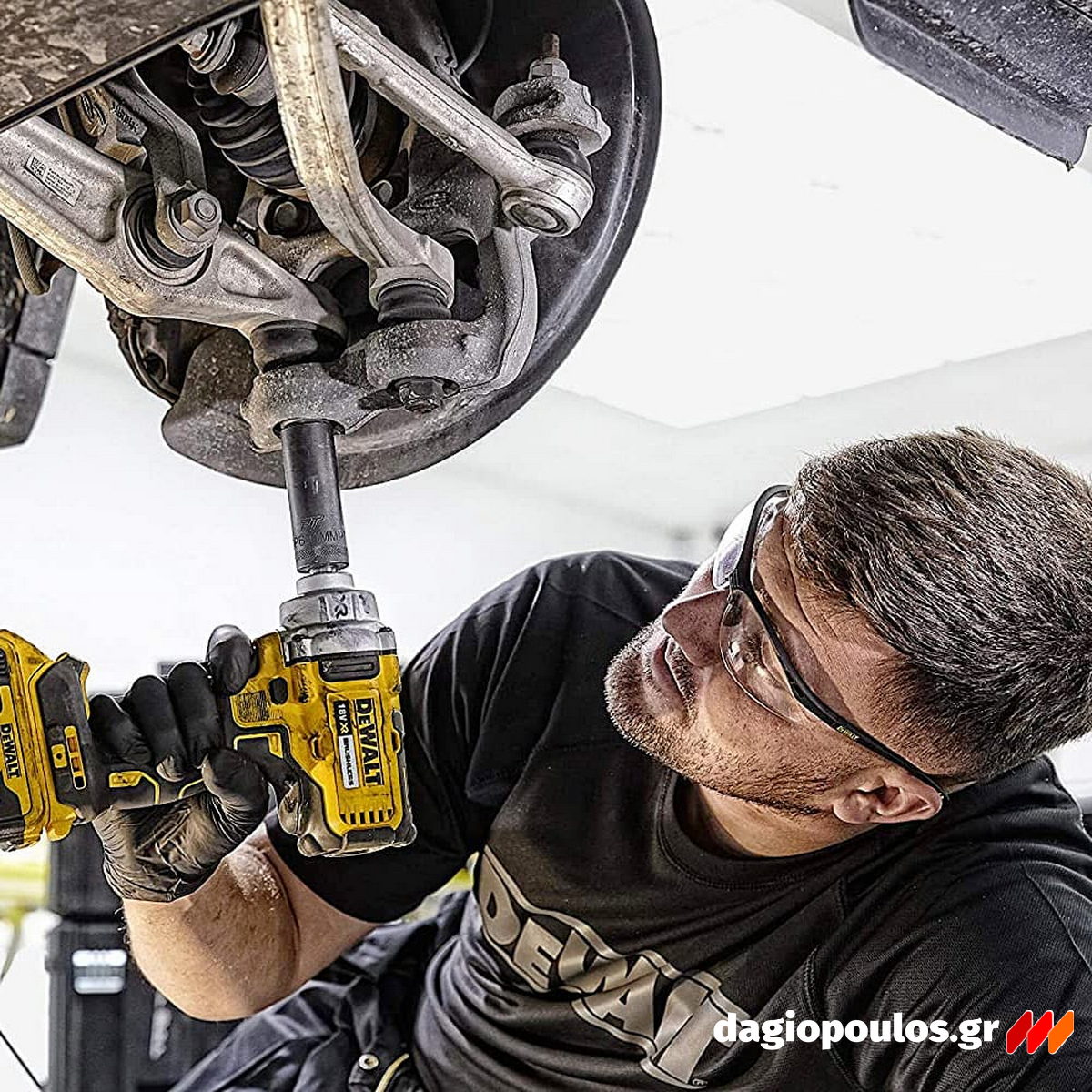 DeWalt DCF894P2-QW Brushless Μπουλονόκλειδο Μπαταρίας 1/2" 18V Li-Ion Με 2 Μπατ.5.0Ah -Φορτιστή - Τσάντα Μεταφοράς