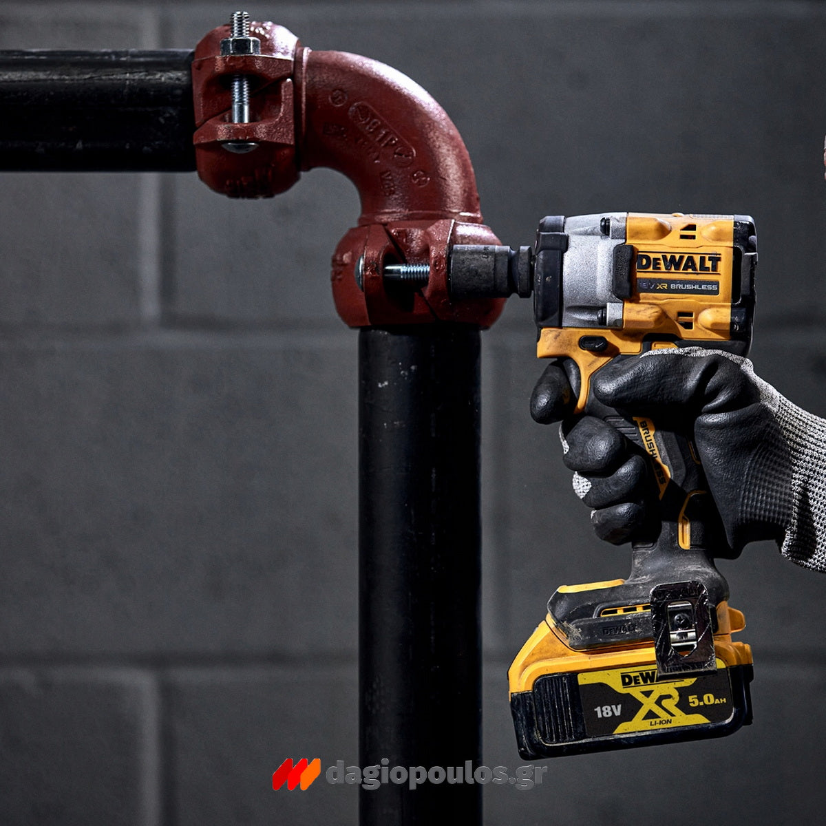 DeWalt DCF921N-XJ Brushless Μπουλονόκλειδο Μπαταρίας 18V Li-Ion 1/2" 612Nm SOLO