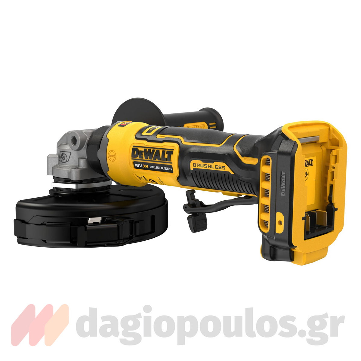 DeWalt DCG404N-XJ Brushless Γωνιακός Τρόχος Μπαταρίας 125mm 18V Li-Ion SOLO