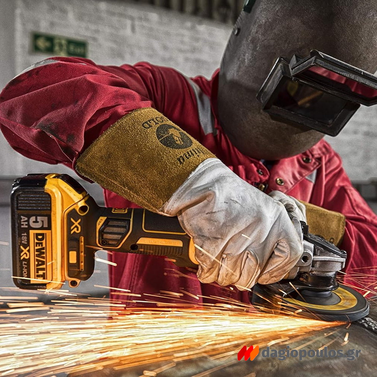 DeWalt DCG405N-XJ Brushless Γωνιακός Τροχός Μπαταρίας 18V Li-Ion XR 125mm SOLO + ΔΩΡΟ 40 Δίσκοι DT3507 125mm