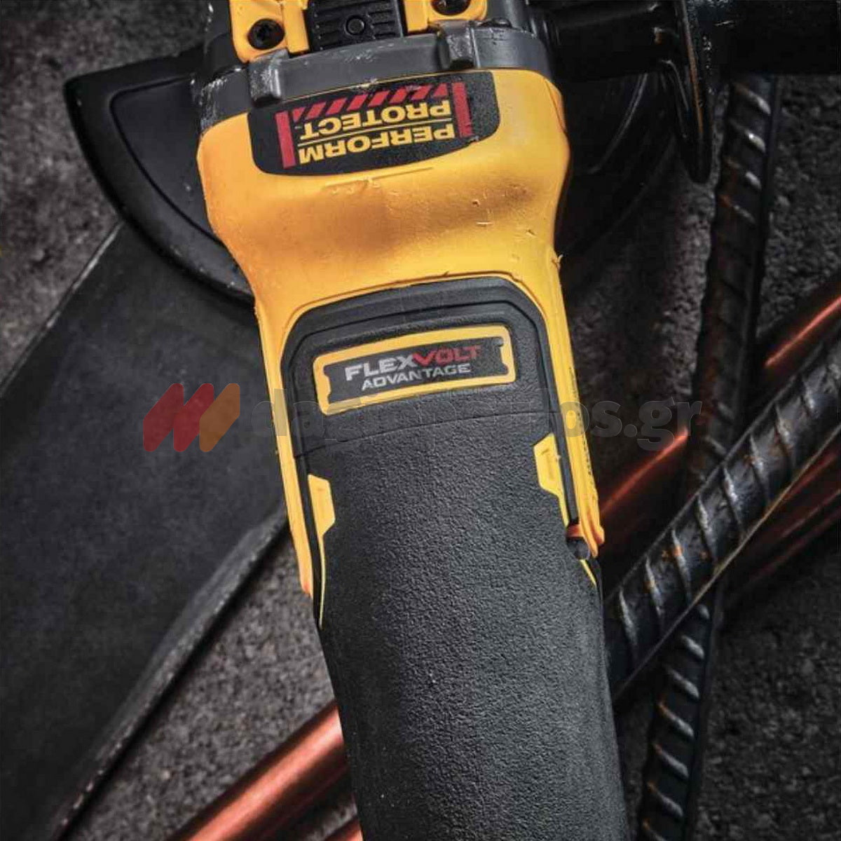 DeWalt DCG409H2T-QW Brushless Γωνιακός Τροχός Μπαταρίας 18V Li-Ion 125mm Με 2 Μπαταρίες 5.0Ah & Βαλίτσα T-Stak