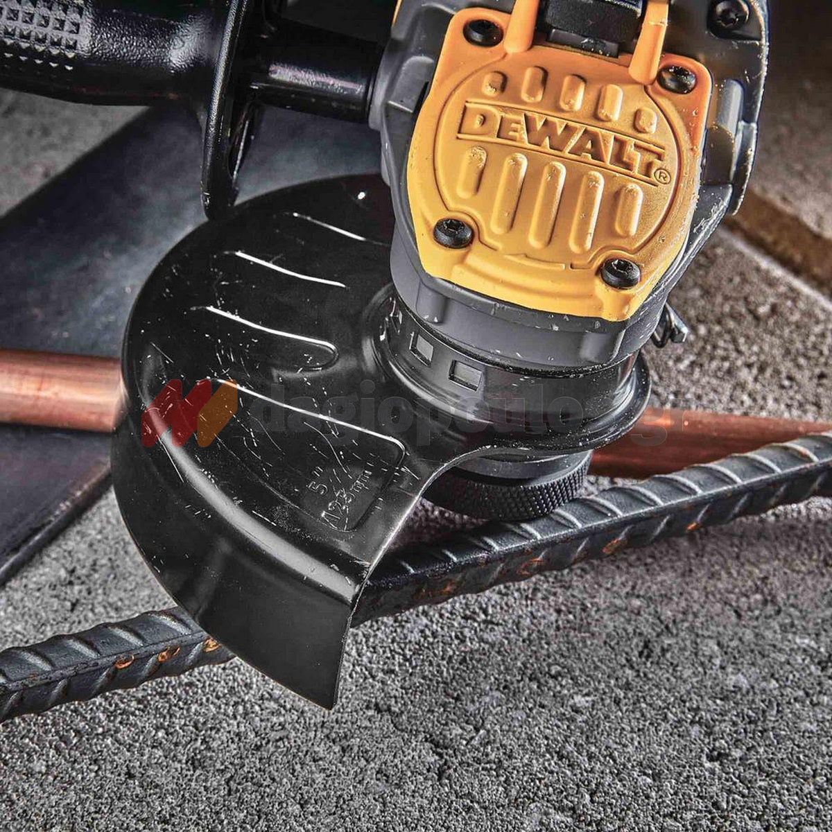 DeWalt DCG409H2T-QW Brushless Γωνιακός Τροχός Μπαταρίας 18V Li-Ion 125mm Με 2 Μπαταρίες 5.0Ah & Βαλίτσα T-Stak