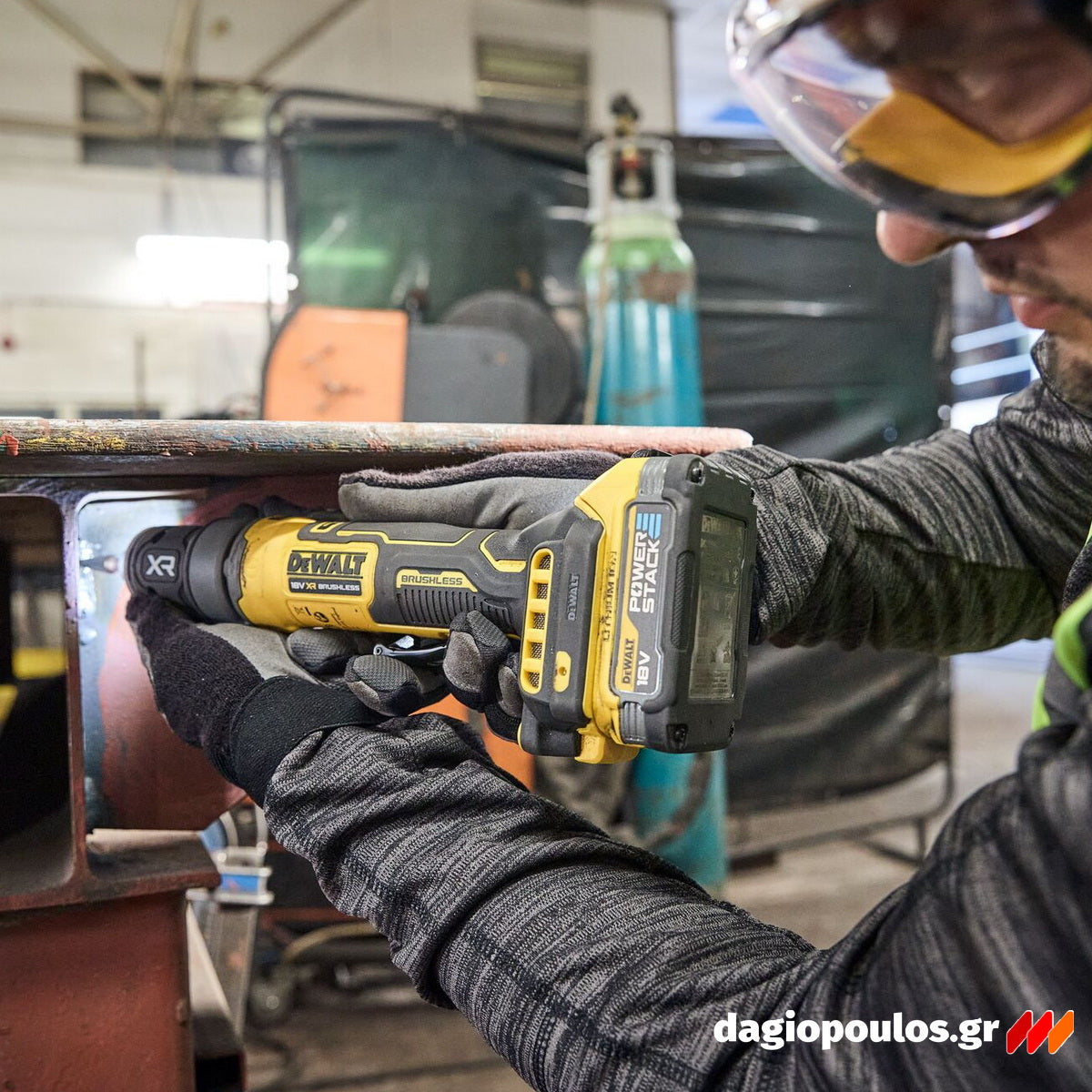 DeWalt DCG420N-XJ Brushless Ευθύς Λειαντήρας Μπαταρίας 18V Li-Ion SOLO