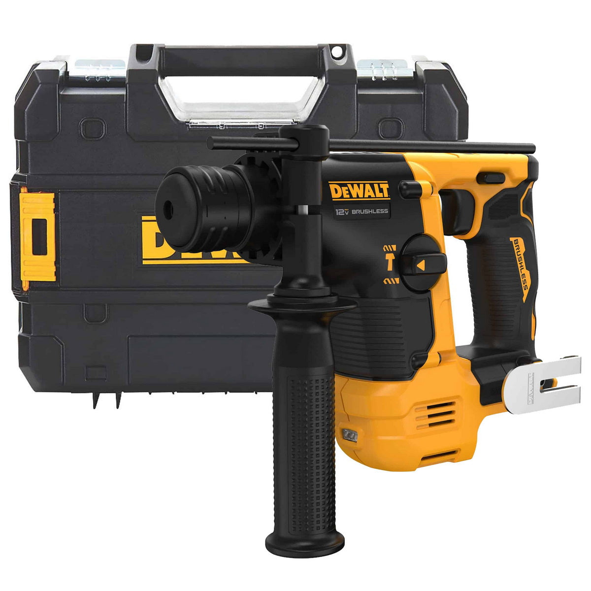 DeWalt DCH072NT-XJ SDS Plus Brushless Σκαπτικό Πνευματικό Πιστολέτο 12V Li-Ion 1.7kgr 1.1J SOLO Με Βαλίτσα T-Stak