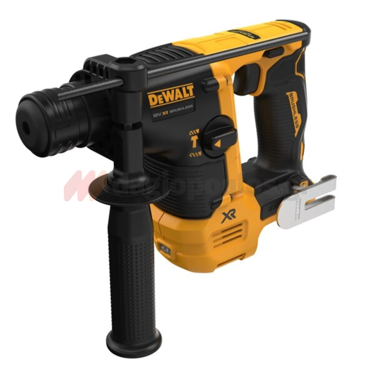 DeWalt DCH072NT-XJ SDS Plus Brushless Σκαπτικό Πνευματικό Πιστολέτο 12V Li-Ion 1.7kgr 1.1J SOLO Με Βαλίτσα T-Stak