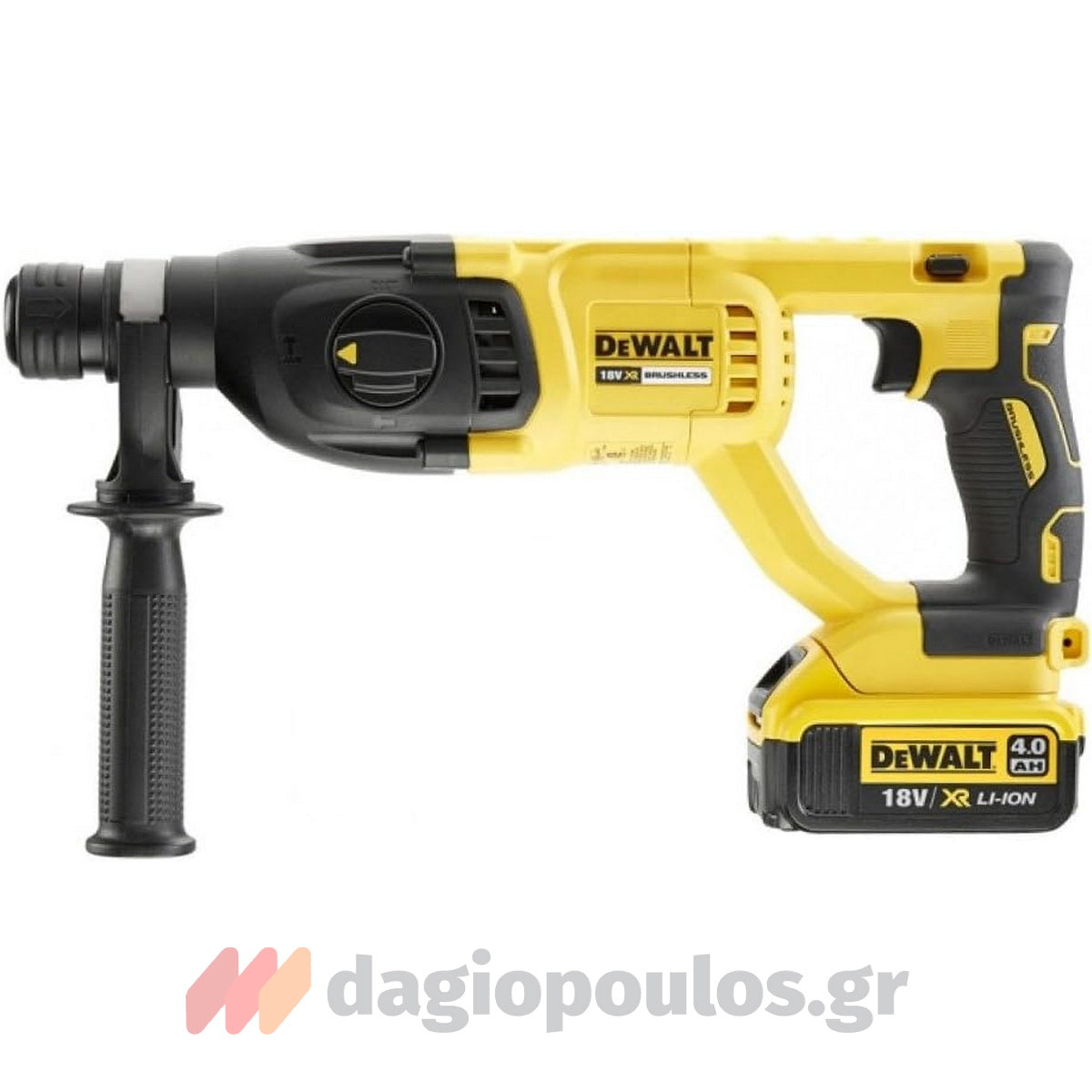 DeWalt DCK308DM-QW Brushless Συλλογή Πνευματικό Πιστολέτο, Κατσαβίδι Γυψοσανίδας, Γωνιακός Τροχός 18V Li-Ion Με 2 Μπατ.XR - Φορτιστή -Τσάντα