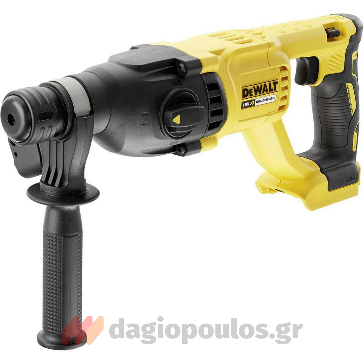 DeWalt DCH133NT-XJ Brushless Πνευματικό Περιστροφικό Πιστολέτο Μπαταρίας 18V Li-Ion 2.6J 2.3Kgr SOLO Με Βαλίτσα T-Stak