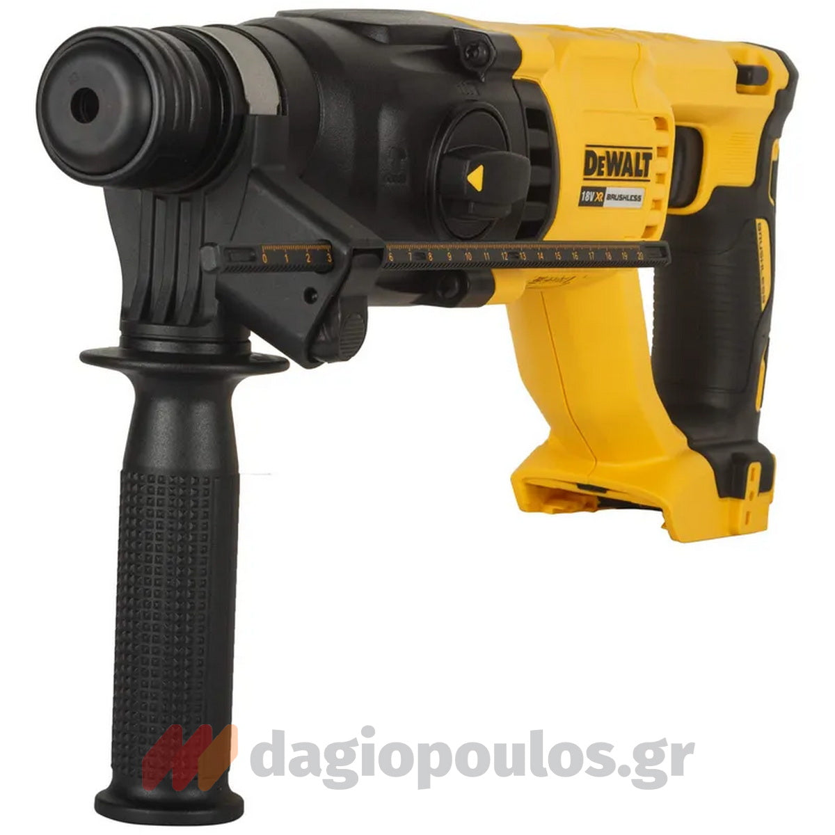 DeWalt DCH133NT-XJ Brushless Πνευματικό Περιστροφικό Πιστολέτο Μπαταρίας 18V Li-Ion 2.6J 2.3Kgr SOLO Με Βαλίτσα T-Stak