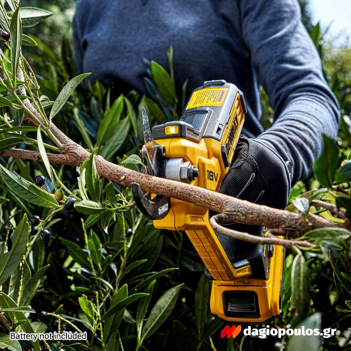 DeWalt DCMPP568P1-QW Brushless Ψαλίδα Κλαδέματος (Κλαδευτήρι) Μπαταρίας 18V Li-Ion Με Μπαταρία 5.0Ah