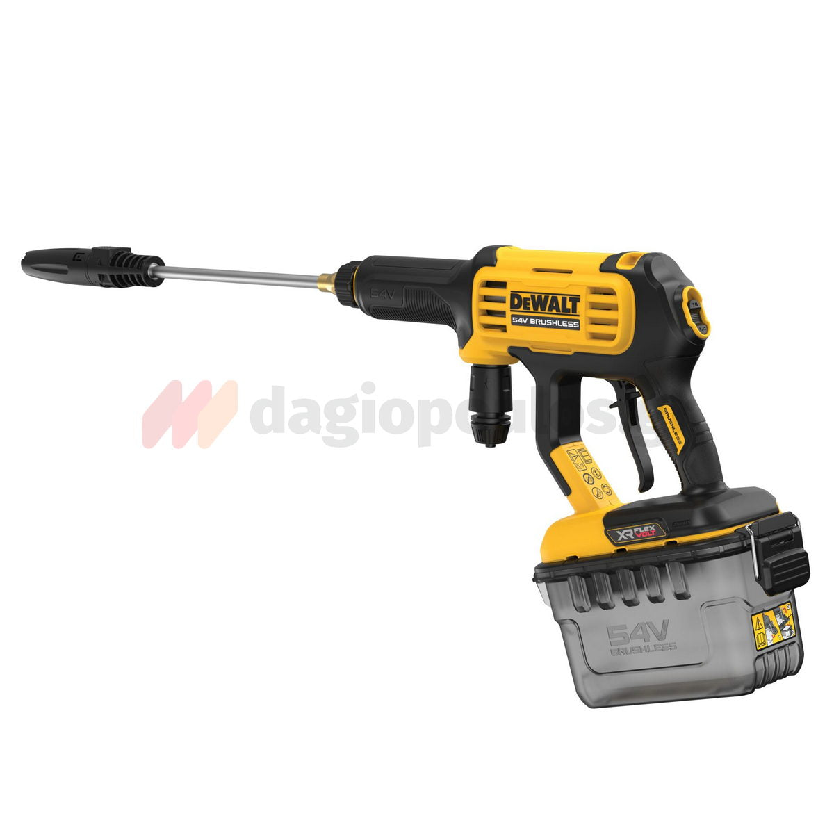 DeWalt DCMPW1000N-XJ Brushless Πλυστικό Υψηλής Πίεσης Μπαταρίας 54V Li-Ion SOLO