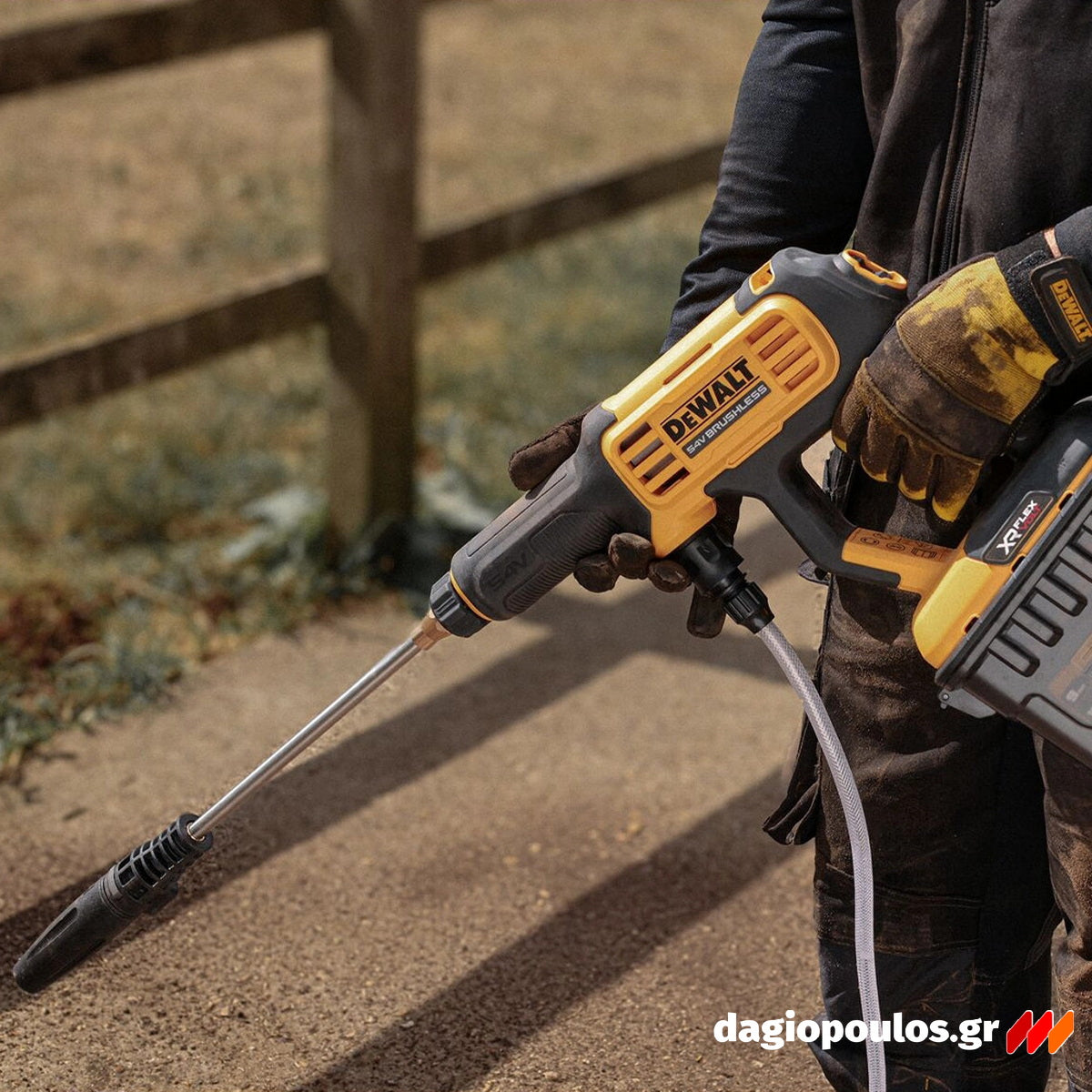 DeWalt DCMPW1000N-XJ Brushless Πλυστικό Υψηλής Πίεσης Μπαταρίας 54V Li-Ion SOLO