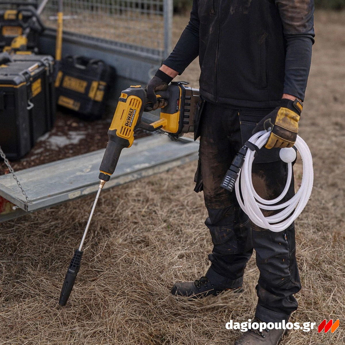 DeWalt DCMPW1000N-XJ Brushless Πλυστικό Υψηλής Πίεσης Μπαταρίας 54V Li-Ion SOLO