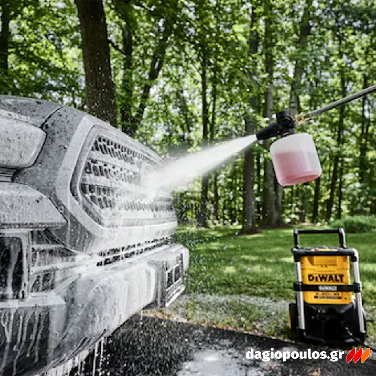 DeWalt DCMPW1600N-XJ Brushless Πλυστικό Υψηλής Πίεσης Μπαταρίας 36V (2x18V) 110Bar SOLO