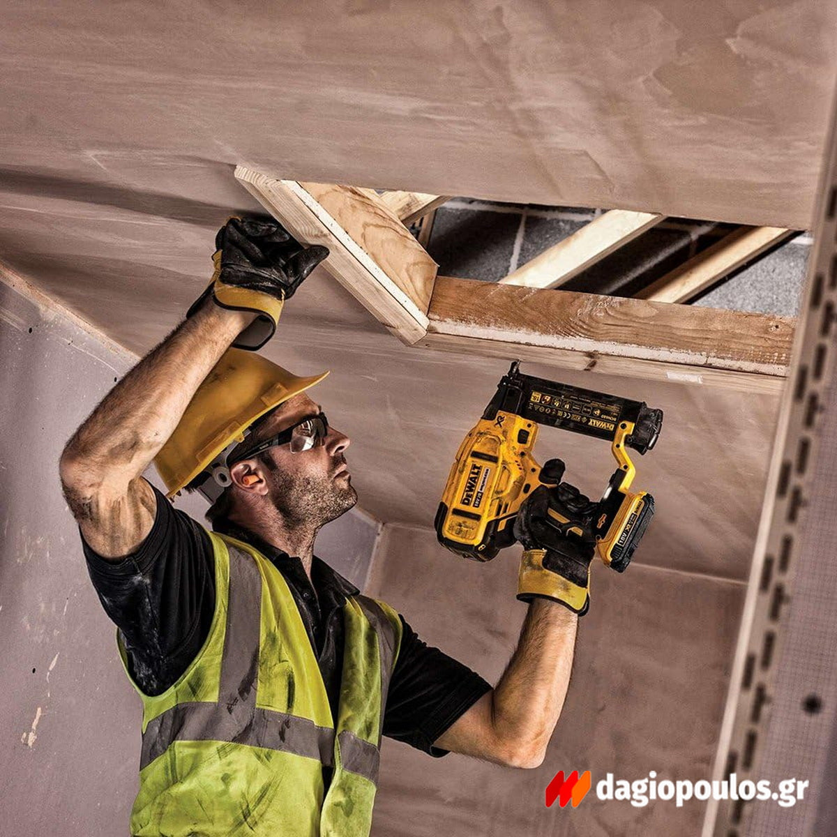 DeWalt DCN680D2-QW Brushless Καρφωτικό Μπαταρίας 18V Li-Ion Με 2 Μπατ.2.0Ah-Φορτιστή-Βαλίτσα T-STAK
