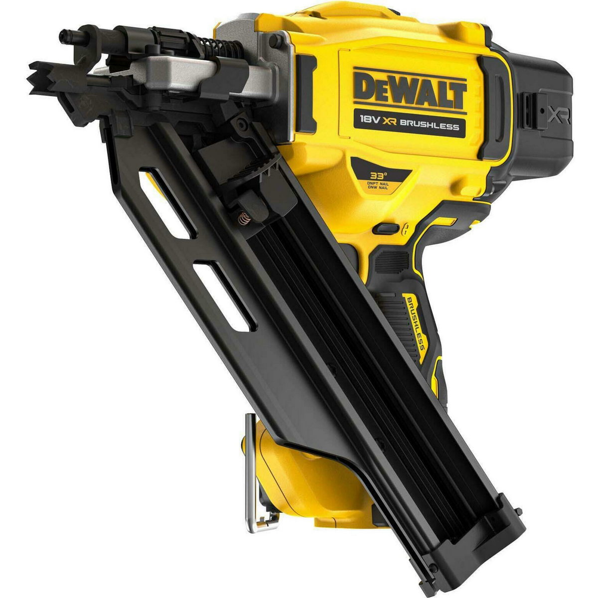 DeWalt DCN930N-XJ Brushless Καρφωτικό Χειρός Μπαταρίας 33° 90mm 18V Li-Ion SOLO