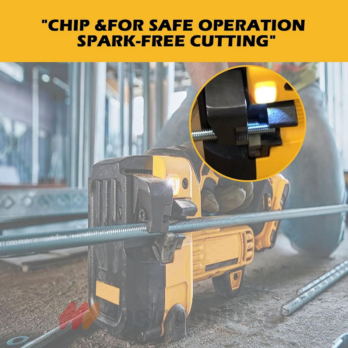 DeWalt DCS350N-XJ Κόφτης Nτιζών Μπαταρίας M6-M12 18V Li-Ion SOLO
