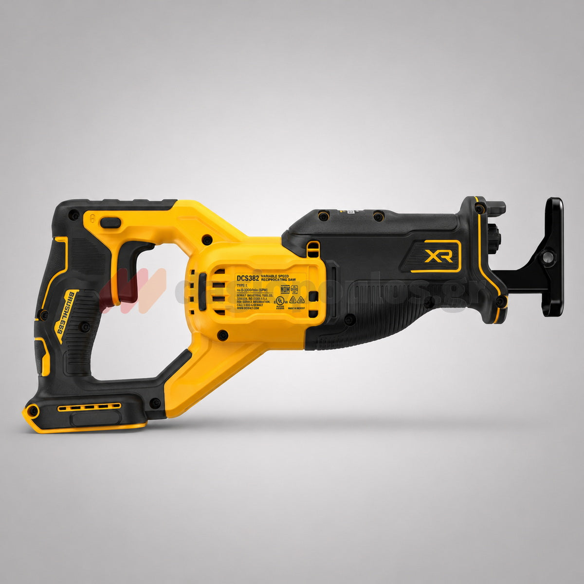 DeWalt DCS382NT-XJ Brushless Σπαθόσεγα (Σεγάτσα) Μπαταρίας 18V Li-Ion SOLO Με Βαλίτσα