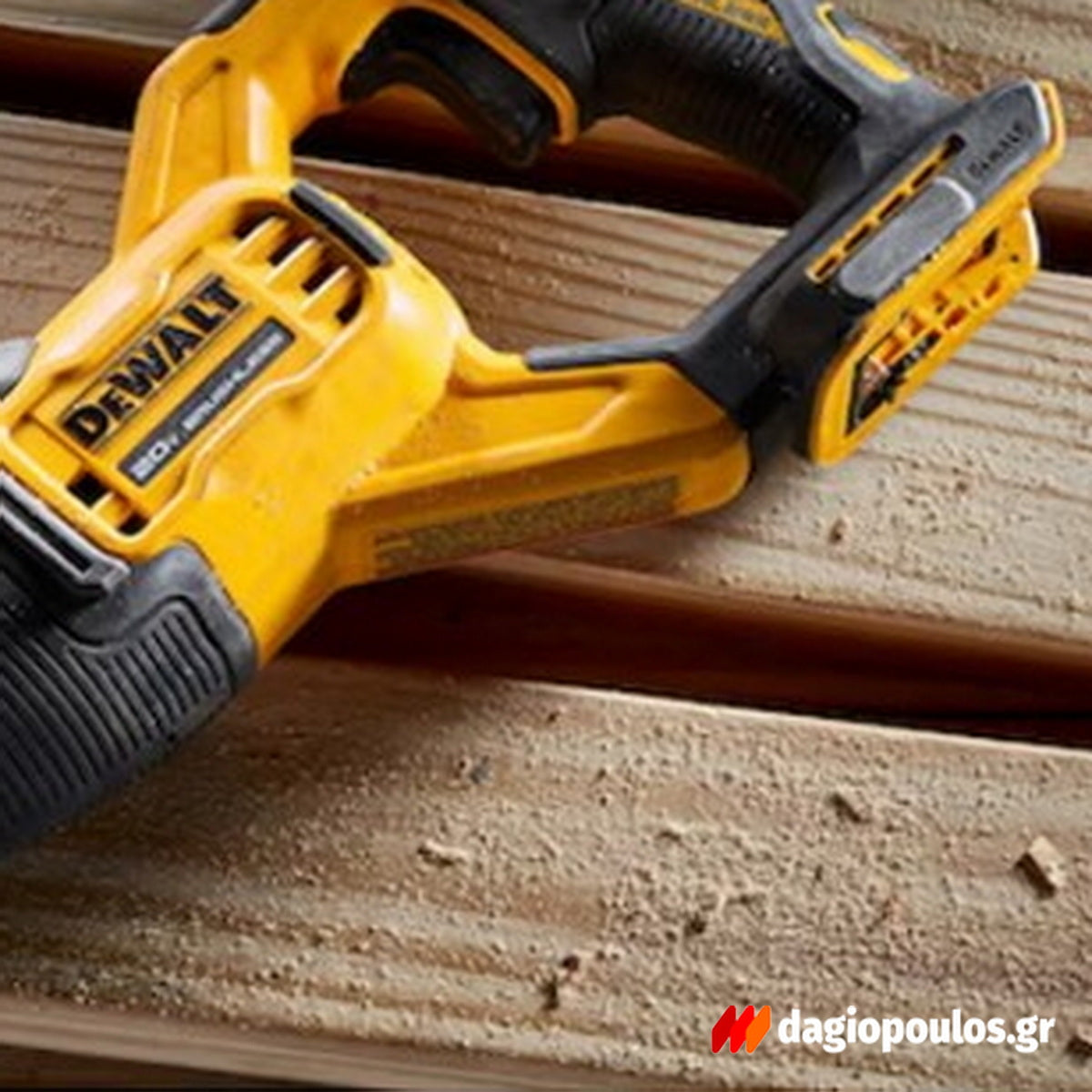 DeWalt DCS382NT-XJ Brushless Σπαθόσεγα (Σεγάτσα) Μπαταρίας 18V Li-Ion SOLO Με Βαλίτσα