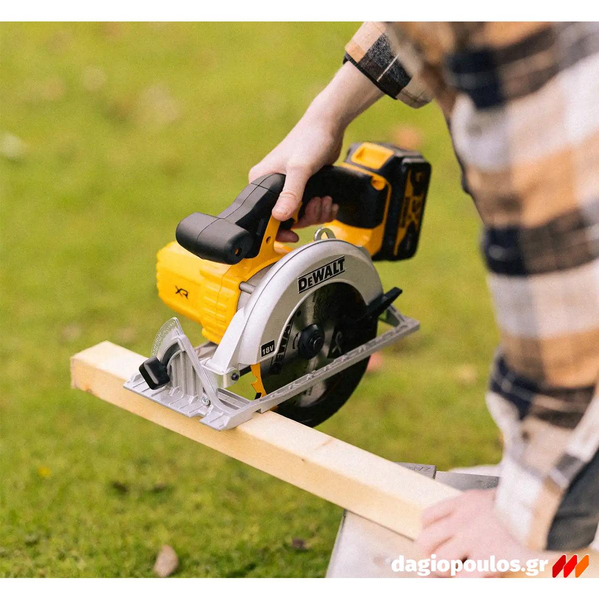 DeWalt DCS391N-XJ Brushless Δισκοπρίονο Μπαταρίας Χειρός 18V Li-Ion 165mm SOLO