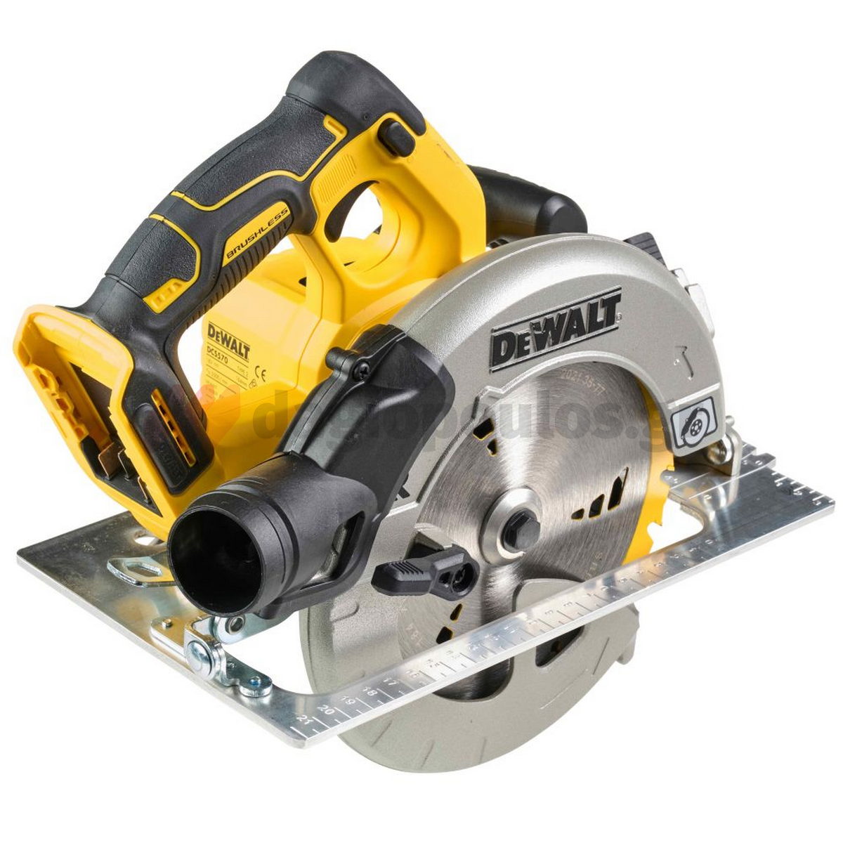 DeWalt DCS570P2-QW 18V XR Brushless Δισκοπρίονο Μπαταρίας 18V Li-Ion 184mm Με 2 Μπατ.5.0Ah Βαλίτσα T-STAK