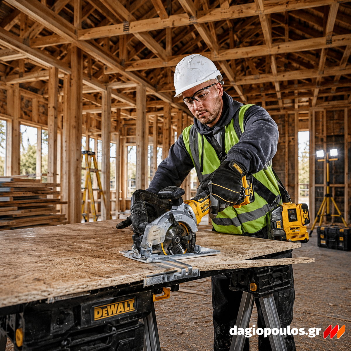 DeWalt DCS571N-XJ Brushless Δισκοπρίονο Μπαταρίας 18V Li-Ion 115mm SOLO