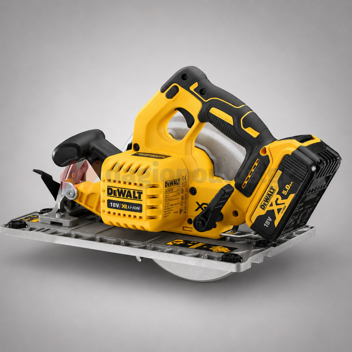 DeWalt DCS572NT-XJ Brushless Δισκοπρίονο Μπαταρίας 18V XR Li-Ion SOLO Με Βαλίτσα T-Stak
