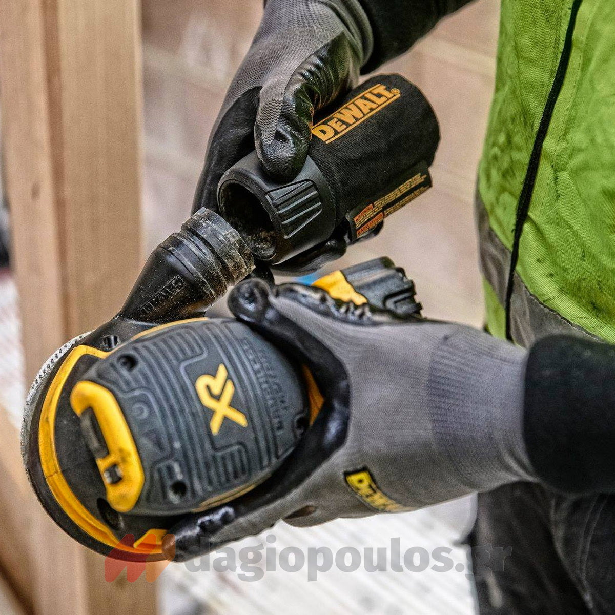 DeWalt DCW210NT-XJ Brushless Έκκεντρο Περιστροφικό Τριβείο Μπαταρίας 18V Li-Ion 125mm SOLO & Βαλίτσα T-Stak