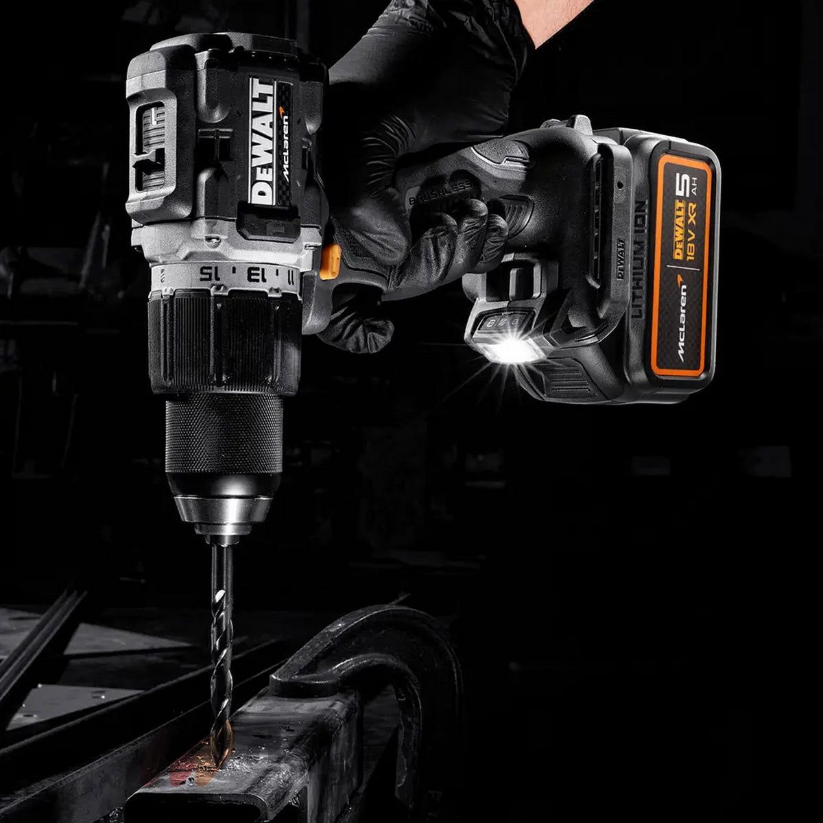 Dewalt Mclaren DCK200MM2T-QW Σετ Brushless Κρουστικό Δραπανοκατσάβιδο & Παλμικό Κατσαβίδι 18V Li-Ion Με 2 Μπατ.4.0Ah - Βαλίτσα T-Stak