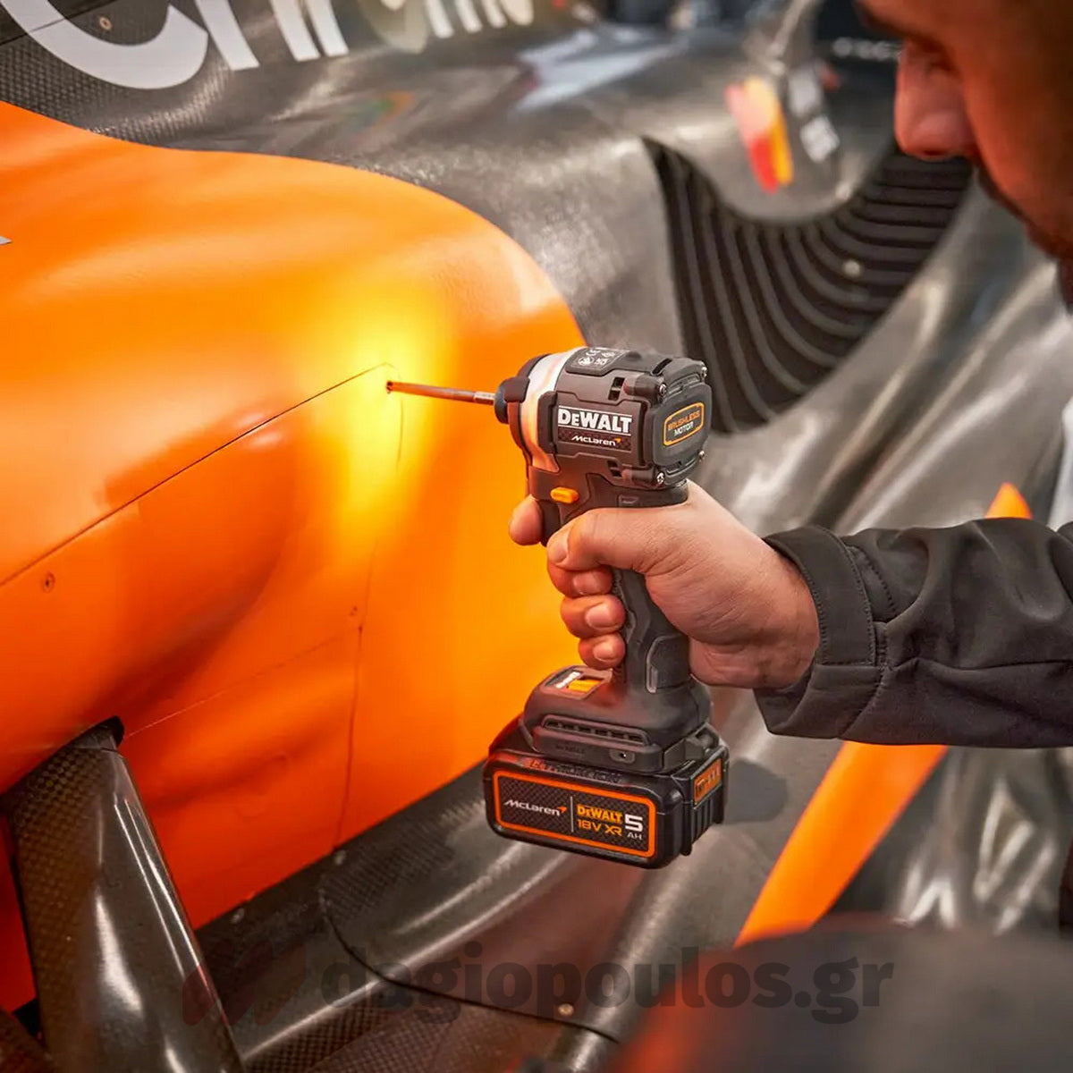 DeWalt McLaren DCF85MP2T-QW Brushless Παλμικό Κατσαβίδι Μπαταρίας 18V Li-Ion Με 2 Μπαταρίες 5.0Ah & Βαλίτσα ΣΥΛΛΕΚΤΙΚΟ