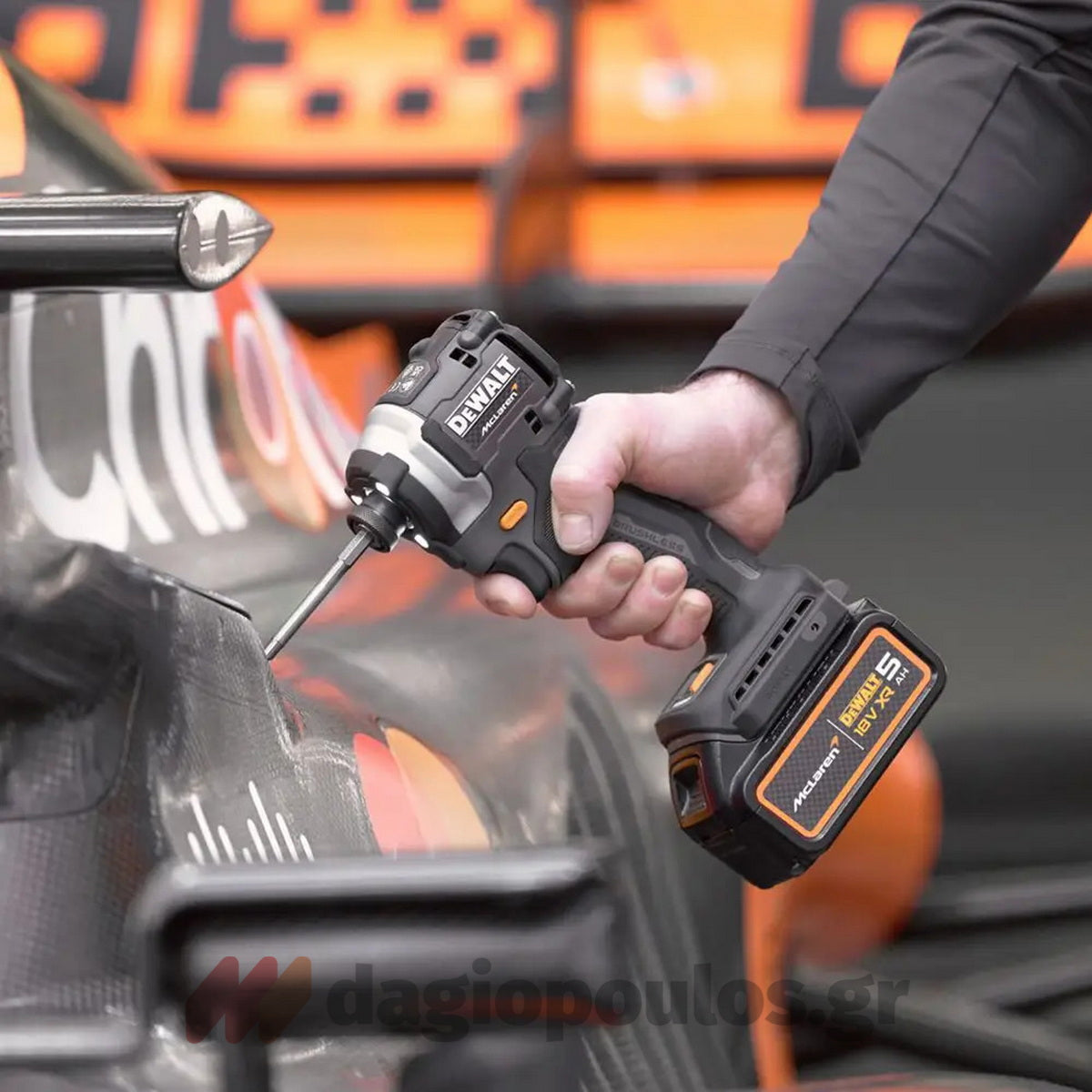 DeWalt McLaren DCF85MP2T-QW Brushless Παλμικό Κατσαβίδι Μπαταρίας 18V Li-Ion Με 2 Μπαταρίες 5.0Ah & Βαλίτσα ΣΥΛΛΕΚΤΙΚΟ