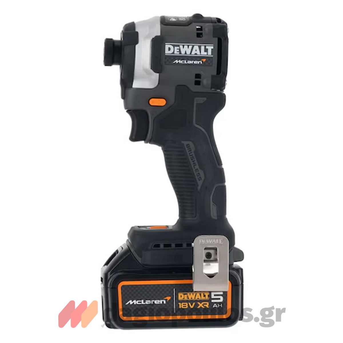 Dewalt Mclaren DCK200MM2T-QW Σετ Brushless Κρουστικό Δραπανοκατσάβιδο & Παλμικό Κατσαβίδι 18V Li-Ion Με 2 Μπατ.4.0Ah - Βαλίτσα T-Stak