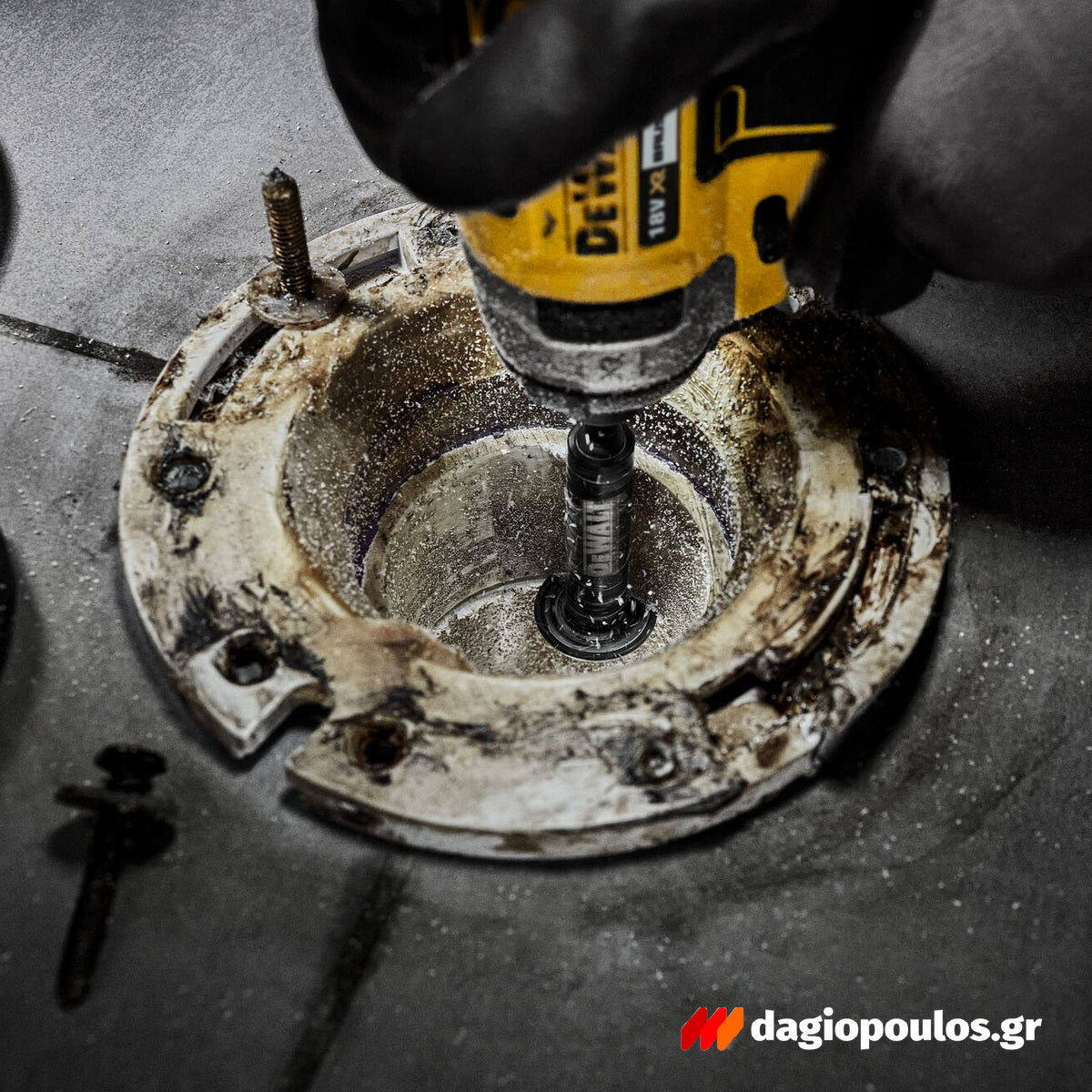 DeWalt DT20563-QZ Κόφτης Σωλήνων PVC Για Δράπανα Με Εξάγωνη Υποδοχή 1/4"