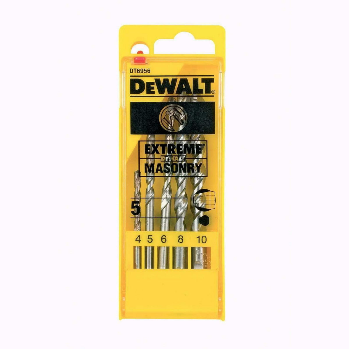 DeWalt DT6956-QZ Extreme Συλλογή Διαμαντοτρύπανα Δομικών-Τούβλου Σετ 5 Τεμ