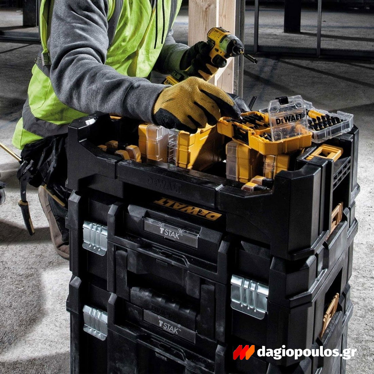 DeWalt DT70702-QZ Συλλογή Μύτες - Καρυδάκια Με Προέκταση Σε Θήκη TOUGHCASE® Σετ 40 Τεμ