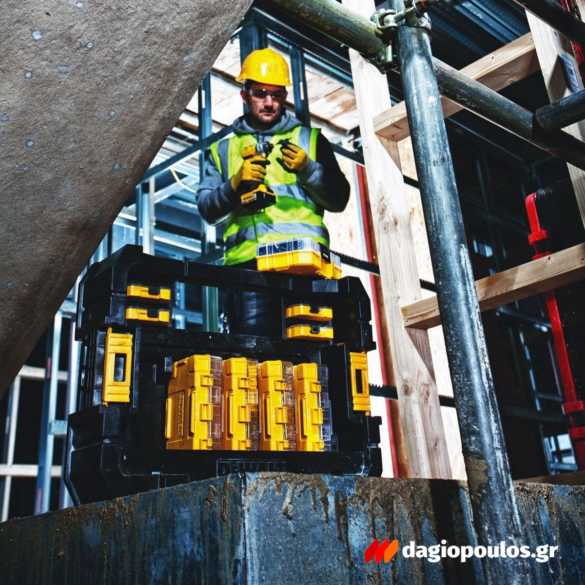 DeWalt DT70702-QZ Συλλογή Μύτες - Καρυδάκια Με Προέκταση Σε Θήκη TOUGHCASE® Σετ 40 Τεμ