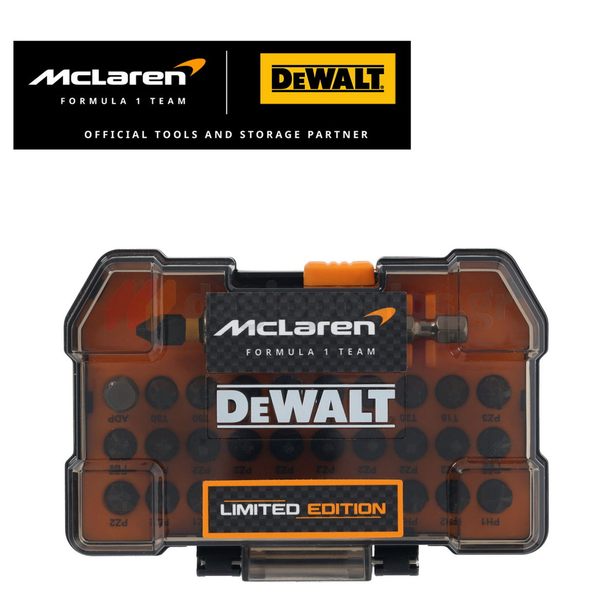 DeWalt McLaren DT70901T-QZ Flextorq® Συλλογή Μύτες με Μαγνητικό Αντάπτορα Σετ 32 Τεμ