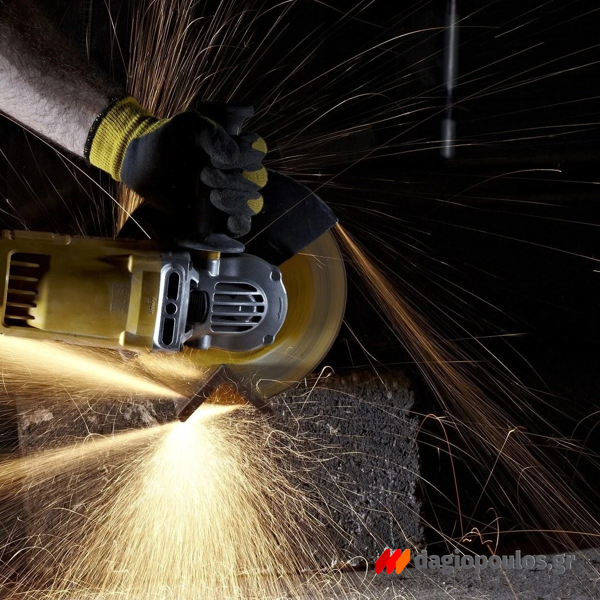 DeWalt DWE4559-QS Ηλεκτρικός ΓωνιακόςΤροχός Βαρέως Τύπου 230mm 2400W