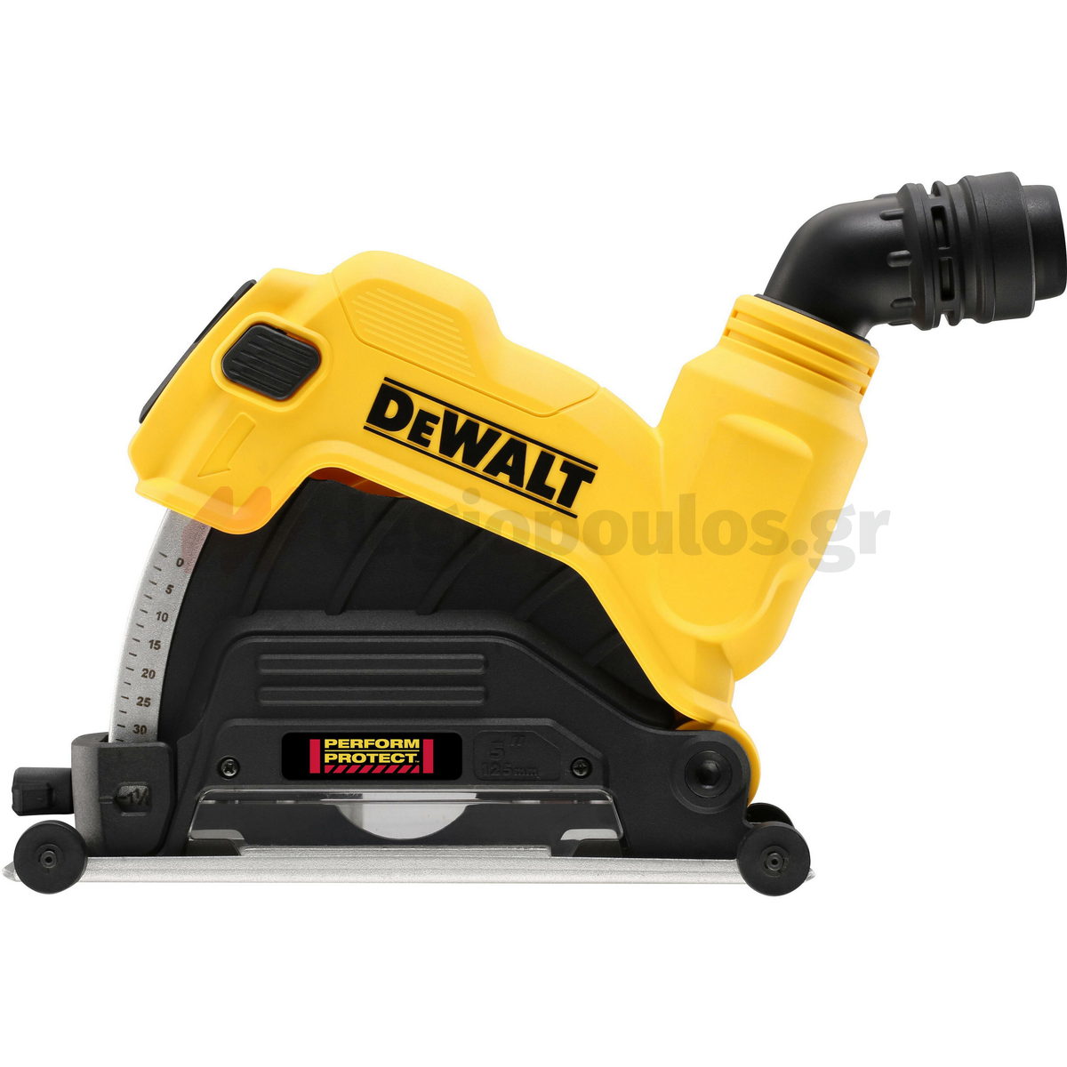 DeWalt DWE46225-XJ Εξάρτημα Απορρόφησης - Εξαγωγής Σκόνης Κοπής Σκυροδέματος Για Γωνιακούς Τροχούς 125mm