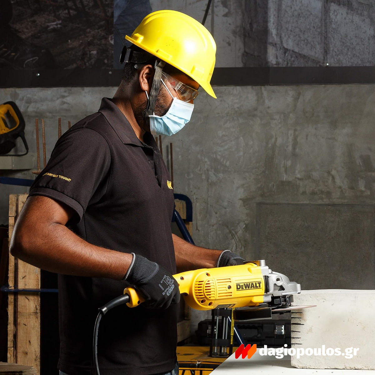 DeWalt DWE490-QS Ηλεκτρικός Γωνιακός Τροχός 2000W 230mm